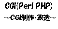 CGI(Perl PHP)S